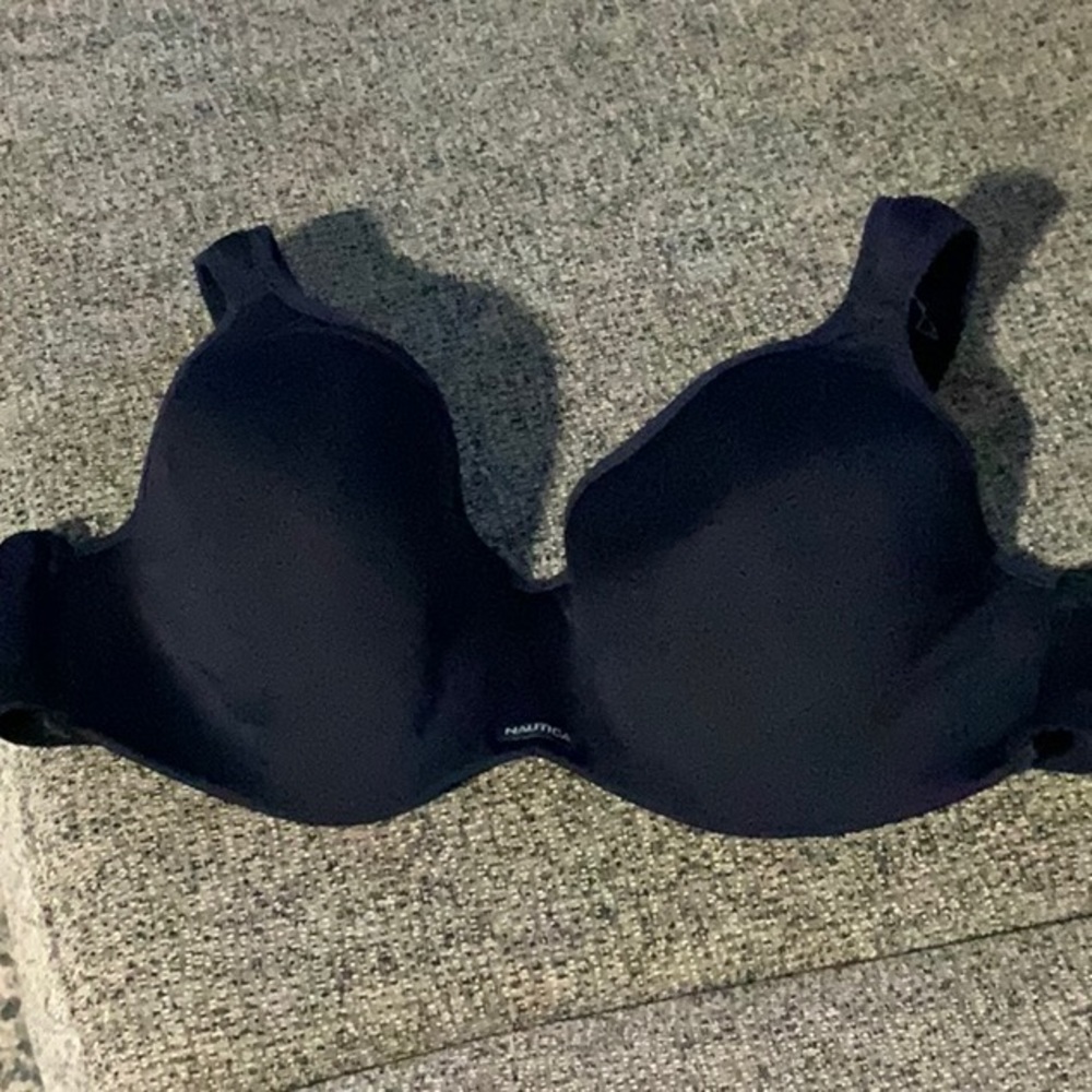 NAUTICA INTIMATES BRA, Size 38C in navy blue🦋